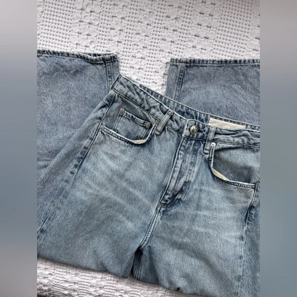 Rag & Bone Barrel Jeans - Picture 2 of 9